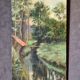 Washing Place Near the Woods by Niles Langlois dated 1907