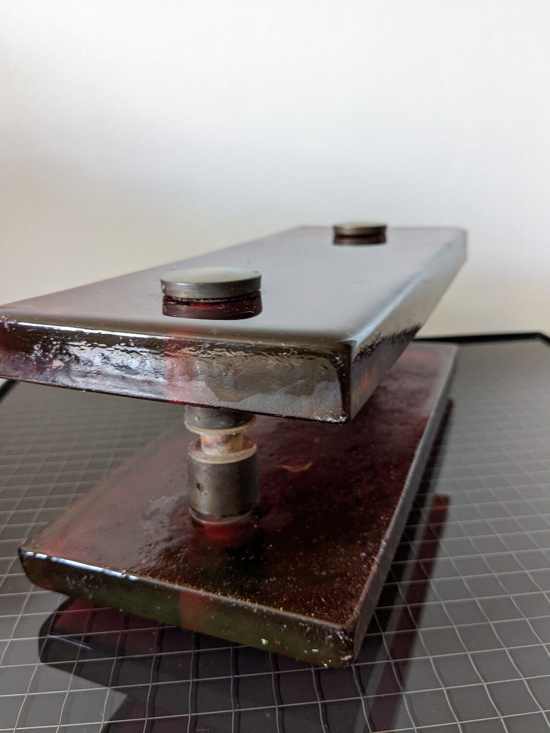 Murano glass door cuff 70s