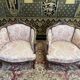 Pair of Louis XV armchairs - Rocailles