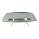 Vintage brass coffee table, 1970s