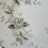 Round dish, land of iron, model Rosette of st amand