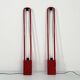 Uno red floor lamp by Gian N. Gigante for Zerbetto, 1980