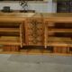 Oak buffet by Charles Dudouyt 1940s