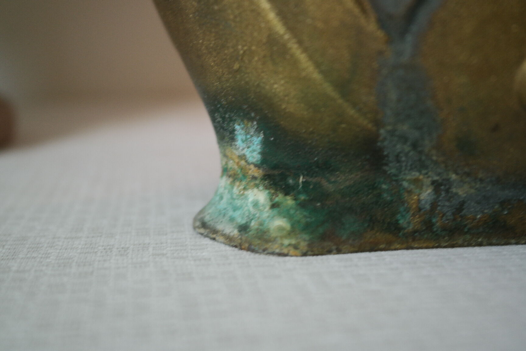 Art Nouveau vase "Nymphes" signed by Jean Garnier
