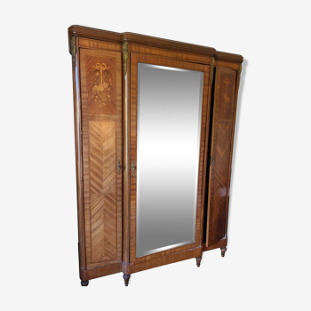 Marquetry cabinet