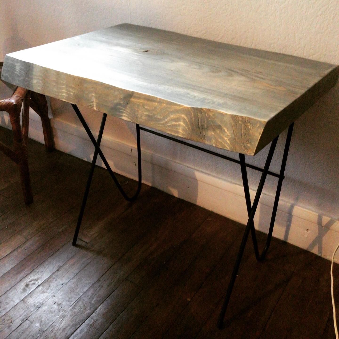 Solid wooden console