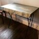 Solid wooden console