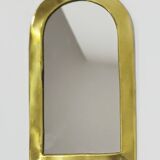 Handcrafted mirror made of brass in Morocco 25cm