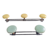 2 coat hooks from the 50s/60s