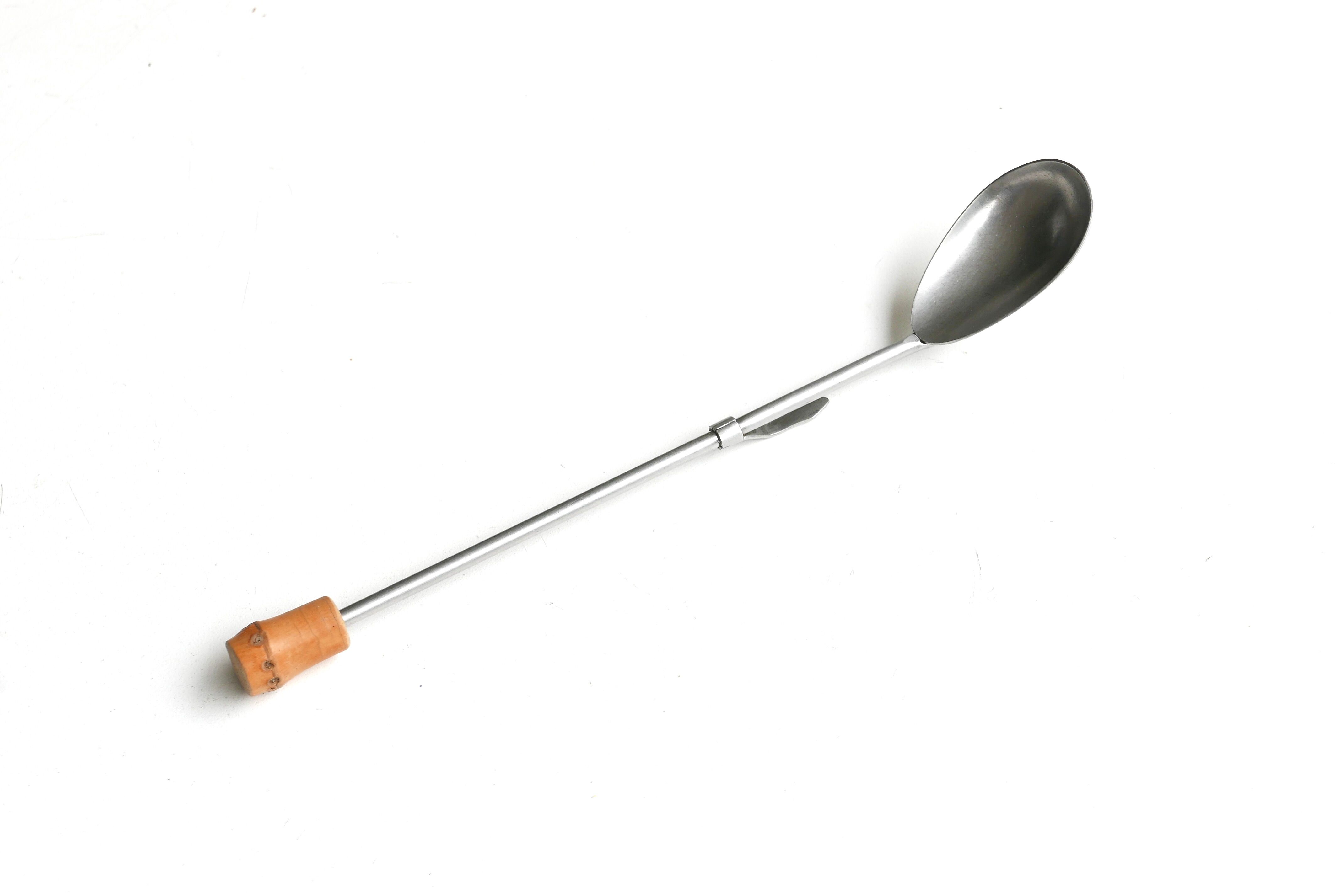 Spoon, mixer with bamboo handle, 50s