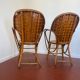 Paire de fauteuils vintage