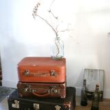 Set of 3 vintage suitcases