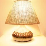 Ceramic lamp by Albert Thiry, Vallauris