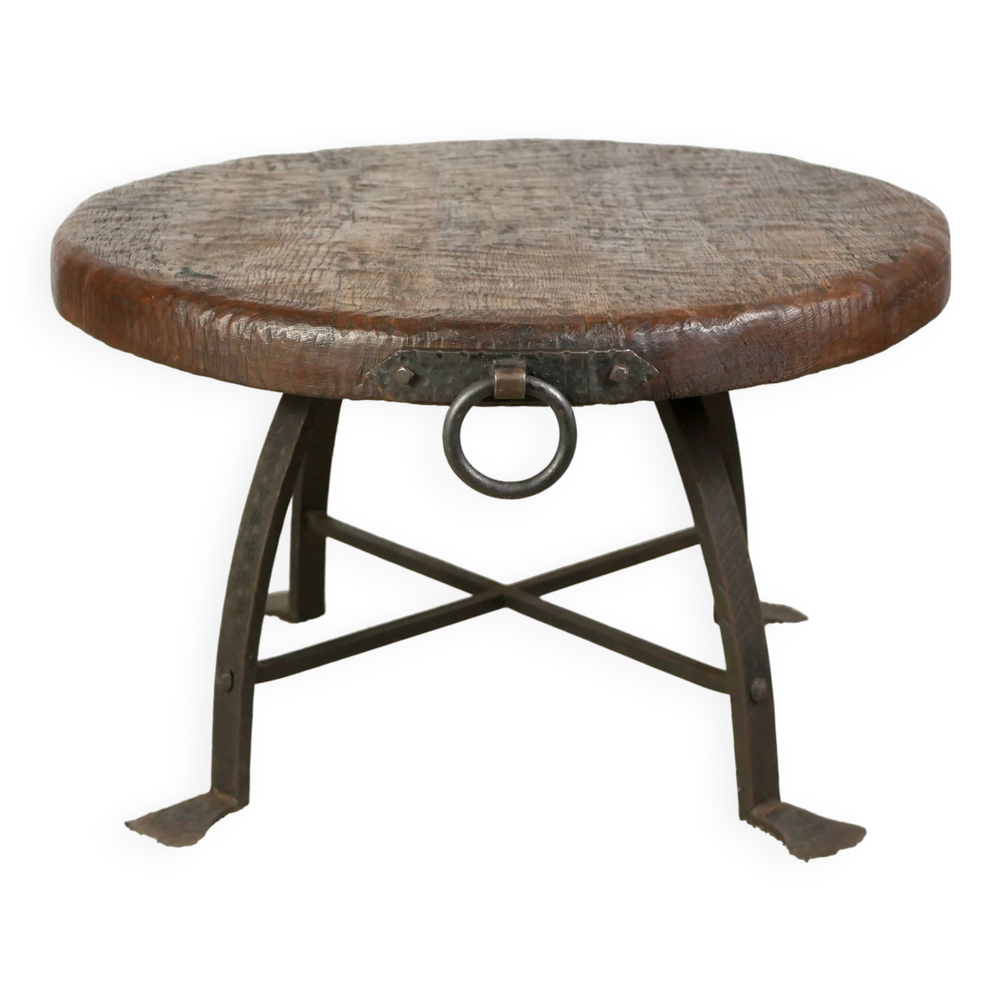 Brutalist round table