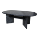Table basse en granit bleu, circa 1980
