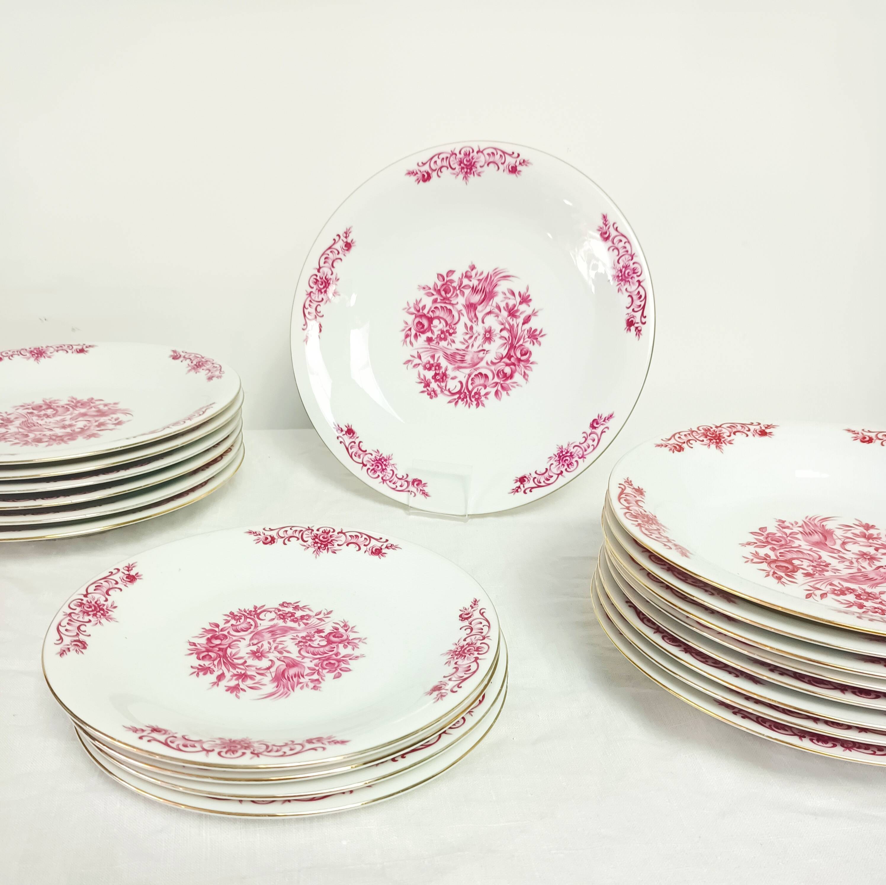 7 flat plates Fleuries Bavaria
