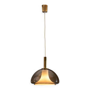 Lampe suspendue en verre
