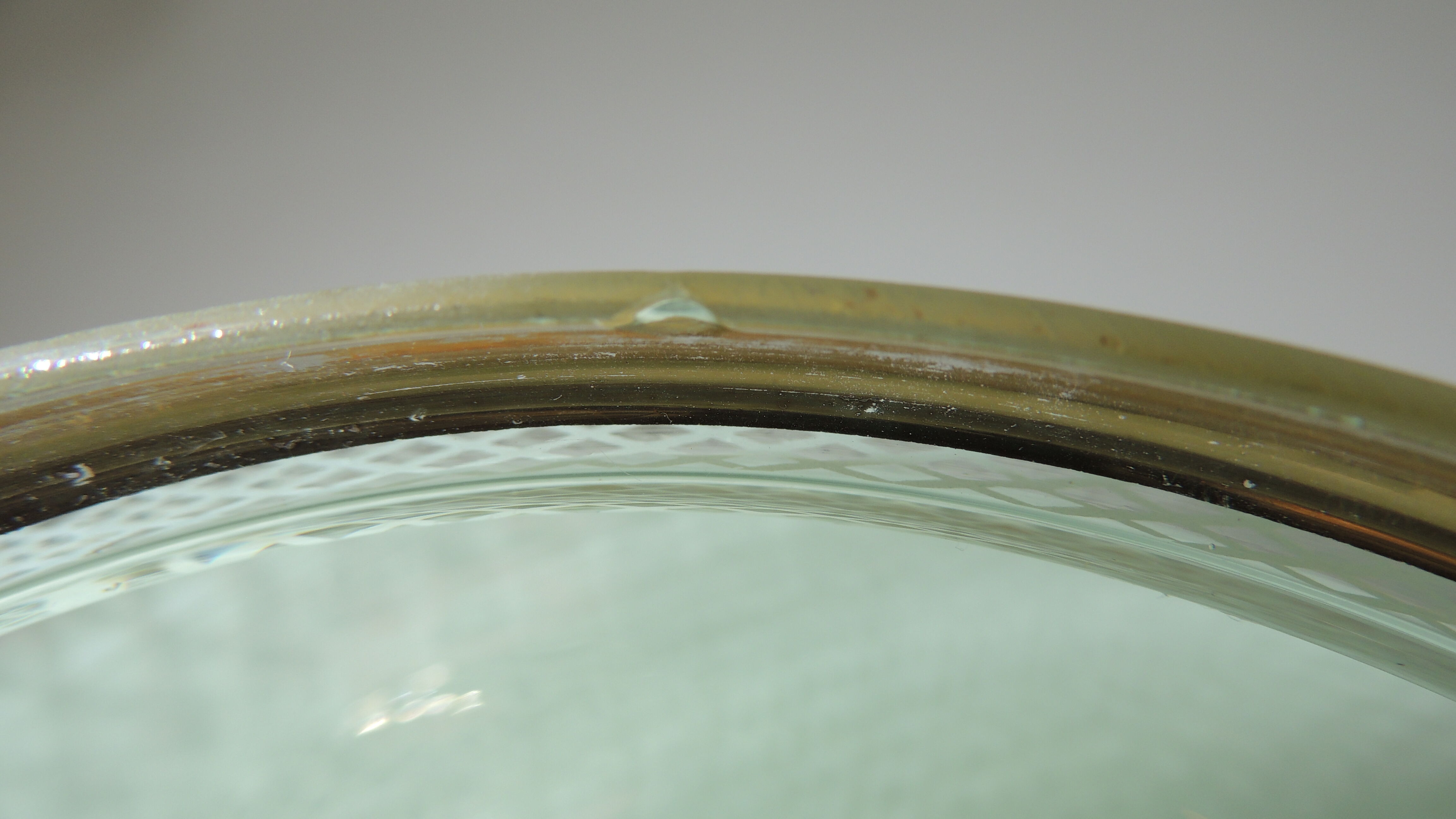 Suspension Verrine opaline vert