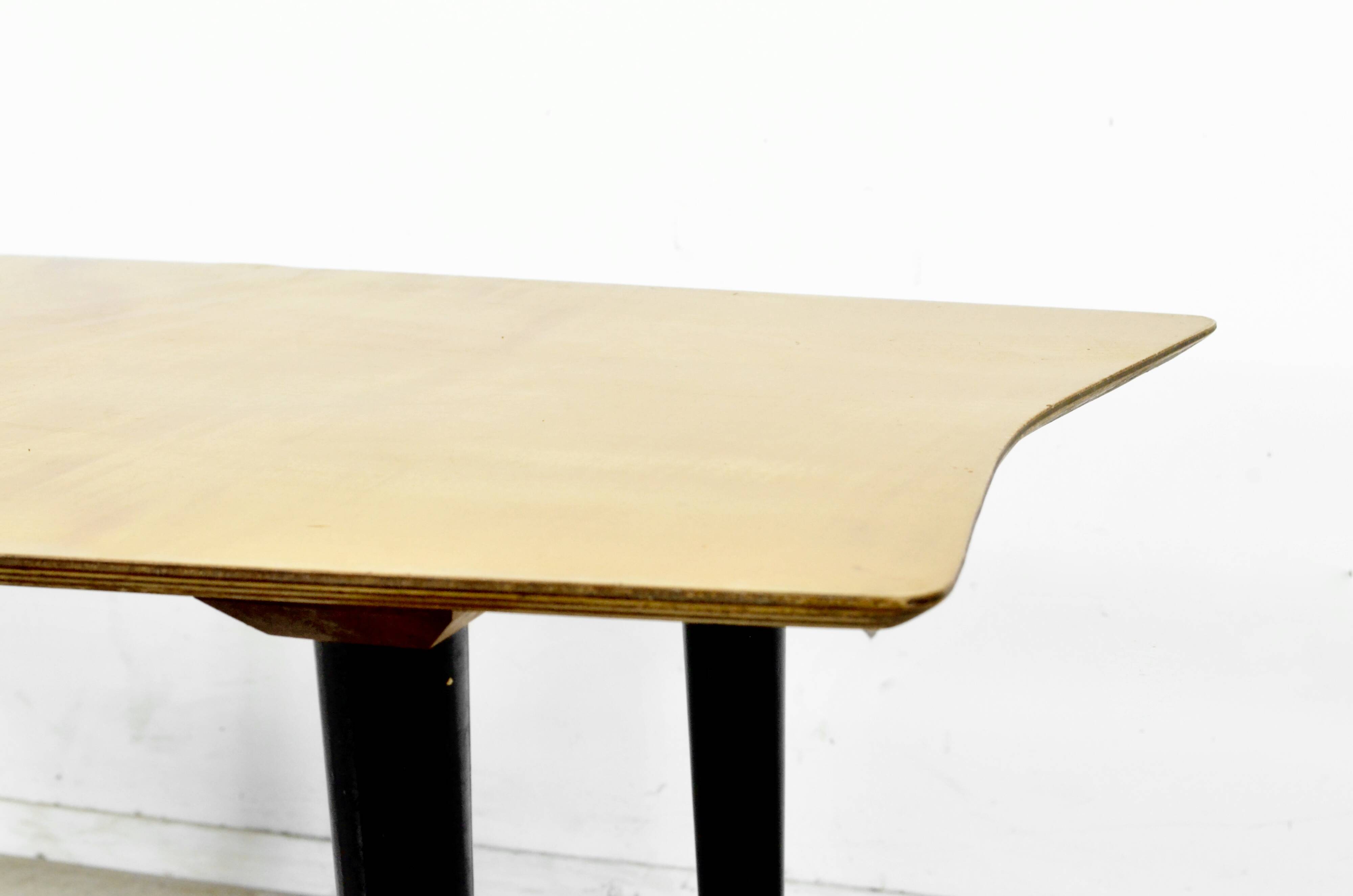 Vintage Midcentury Petite Teak Coffee Table. Free Shipping