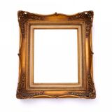Mirror in gold frame, 1940s.