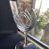 6 water glasses - cut crystal – cristalleries royales de champagne