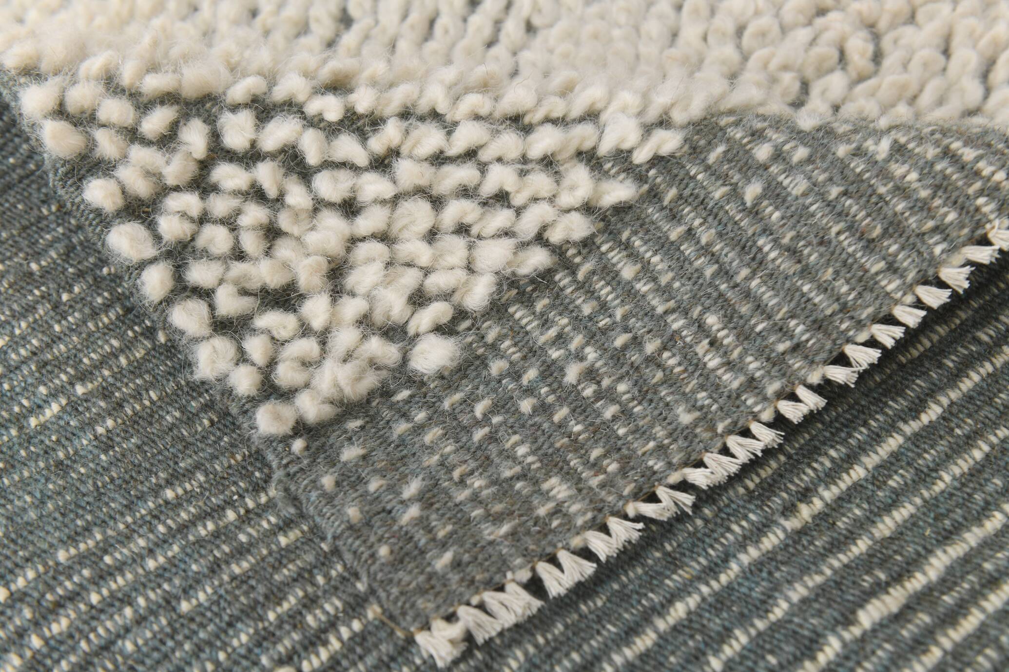 2x9 Moroccan Gray Beige Moroccan Runner Rug, 60x290Cm