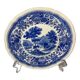Blue Villeroy and Boch Burgenland dessert plate