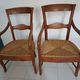 Paire de fauteuils provençaux