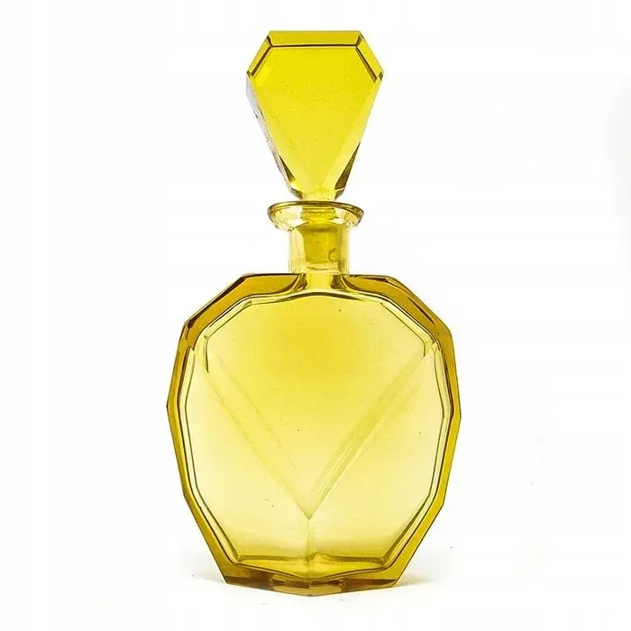 E4H Moser - yellow sensational carafe ART DECO
