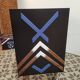 Meubles vinyles sur roulettes