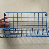 80s grid wall shelf