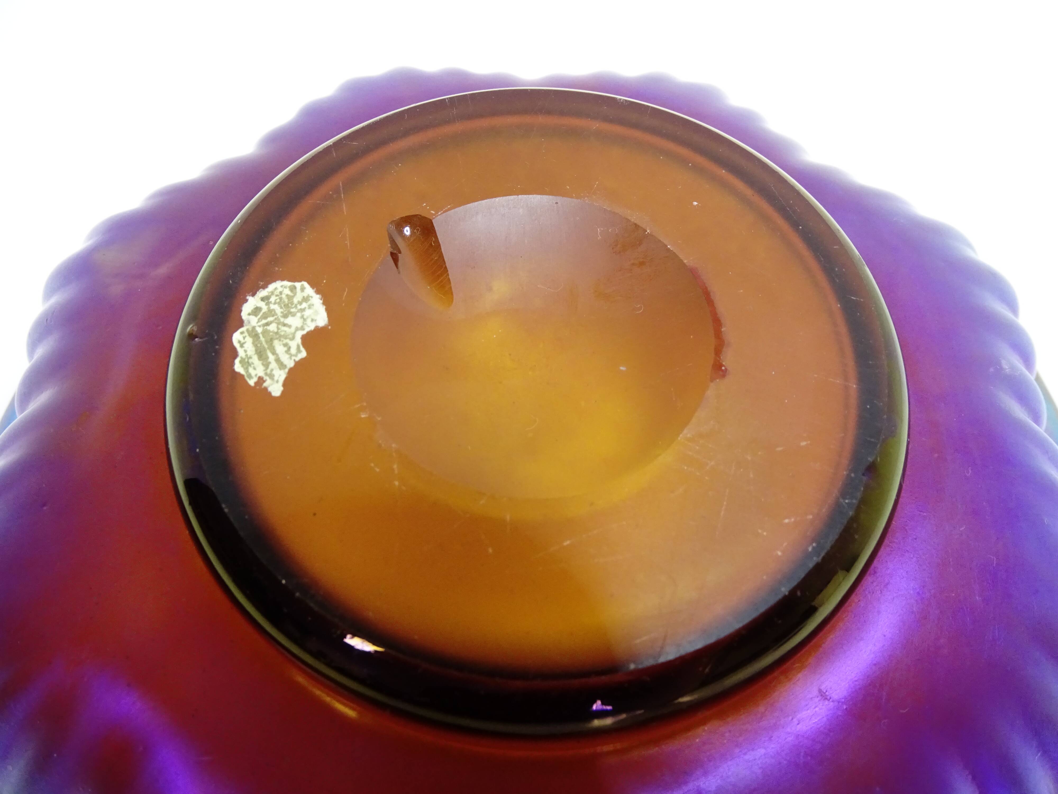 Austrian iridescent glass cup 1900 Loetz Kralik