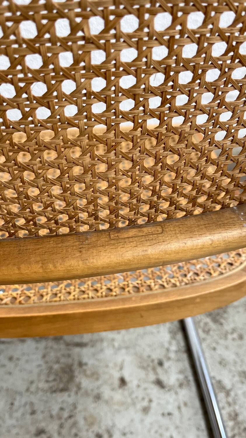 4 Cesca B32 Marcel Breuer chairs