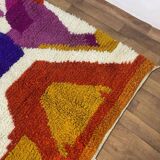 Moroccan rug in handmade wool 2.5 x 1.5 m