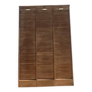 Classeur triple à rideau