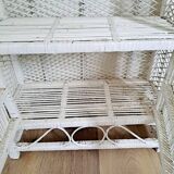 Rattan shelf