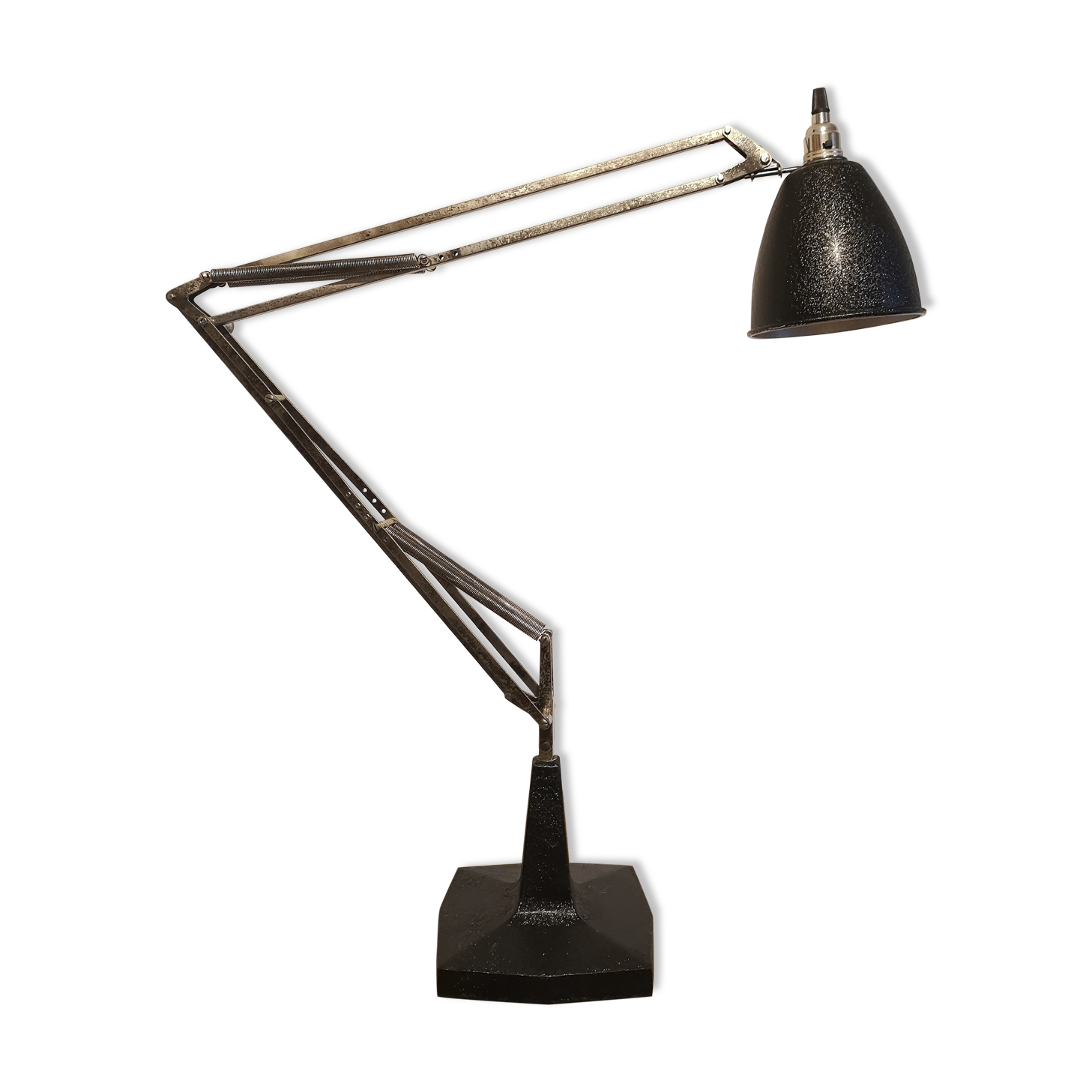Rare Prototype 1930s Anglepoise Model 1208 Table Lamp By Herbert