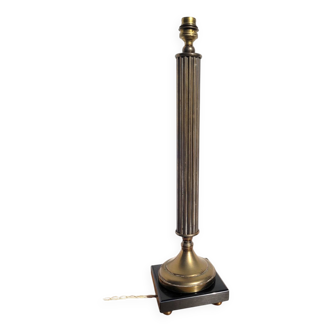 Old neoclassical column lamp base
