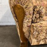 Vintage floral sofa / daybed / sofa bed