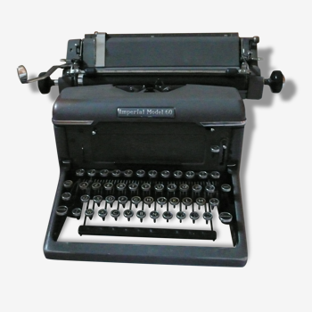 Typewriter "imperial model 60"