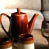 Vintage ceramic bistro teapot