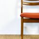 4 chaises scandinave 1960