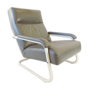 fauteuil en cuir par