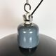 Industrial Grey Enamel Pendant Lamp from Siemens, 1930s