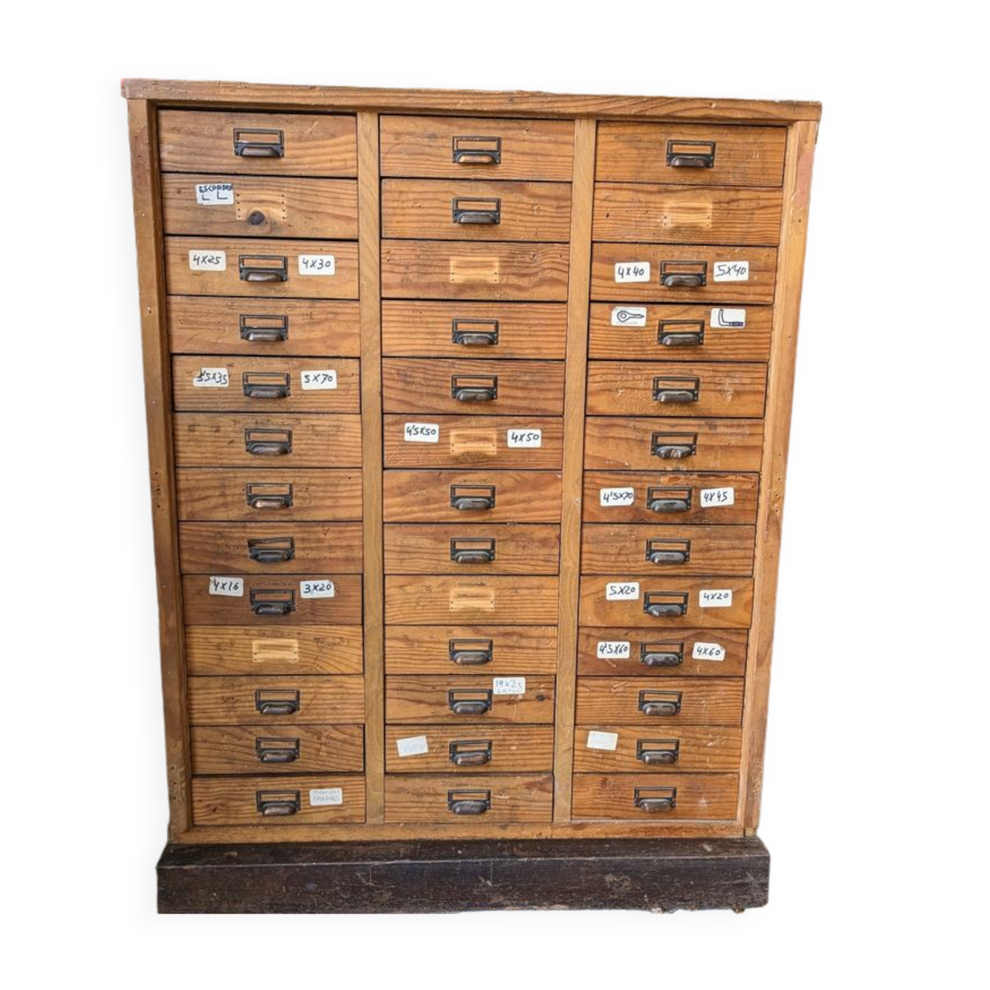 Hardware cabinet 39 drawers