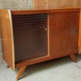Vintage sideboard with compass feet