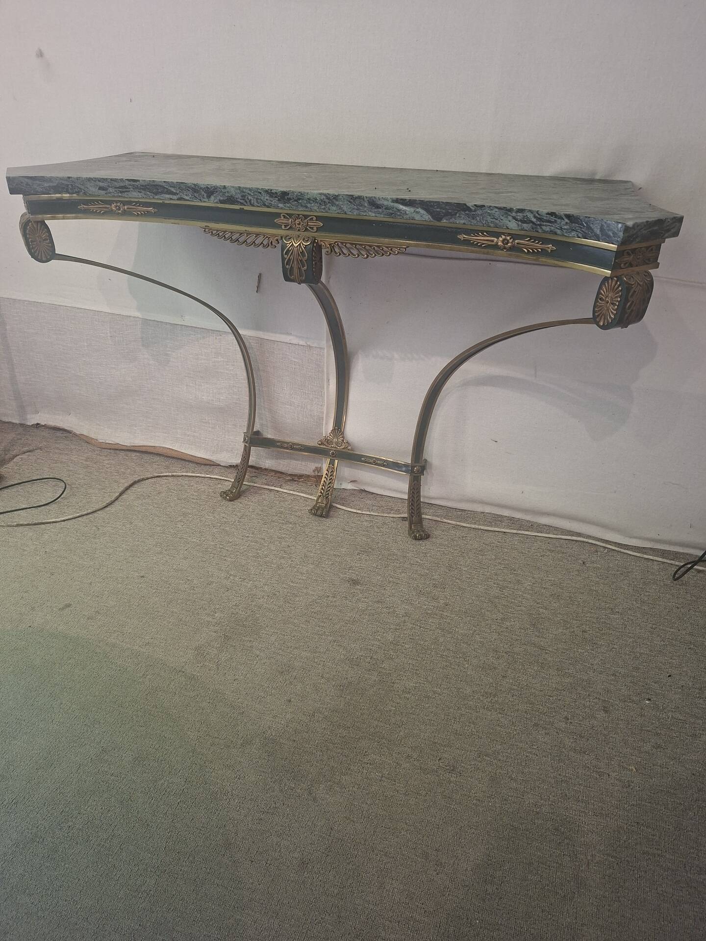 Bronze console
