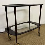 Italian service trolley or bar / Trolley on wheels from the 1950s