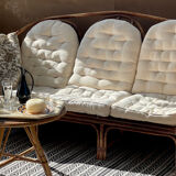 Bamboo sofa 1970