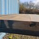 Industrial table 200 x 100 cm with wooden top + metal base